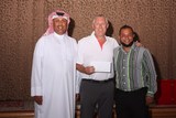 Rashid Al Qutami, Colin Drysdale, Serwin Rampersad